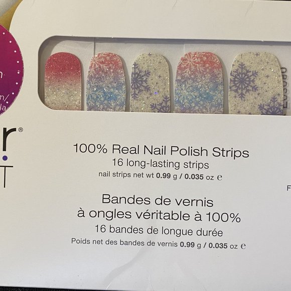 Color Street Nail Strips ~ Snow Biz - Picture 1 of 6